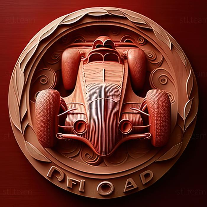3D model Alfa Romeo P2 (STL)